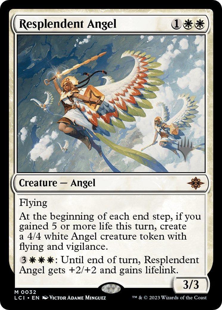 Resplendent Angel (Promo Pack) [The Lost Caverns of Ixalan Promos] | Chromatic Games