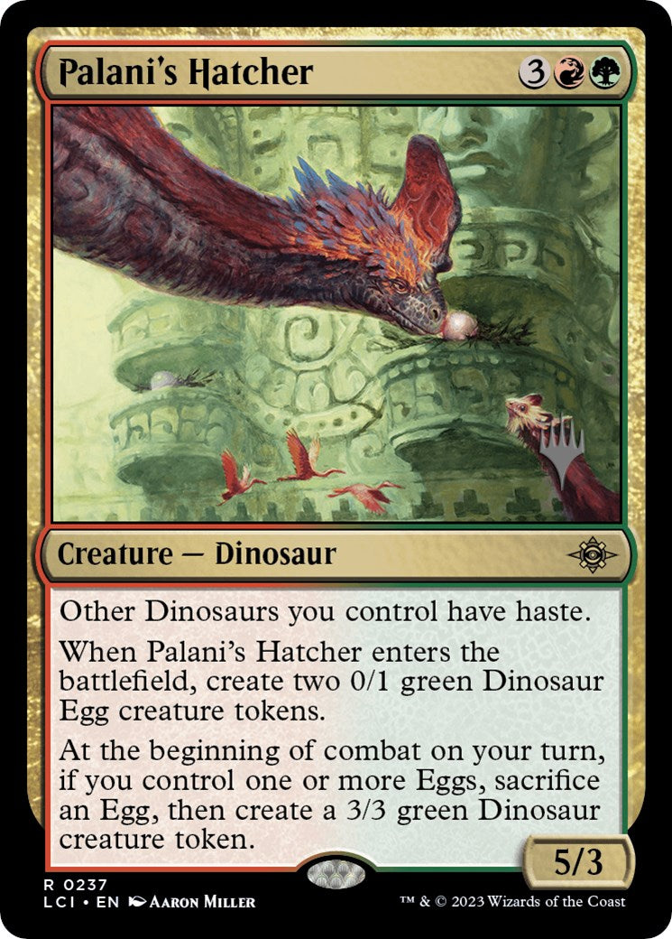 Palani's Hatcher (Promo Pack) [The Lost Caverns of Ixalan Promos] | Chromatic Games