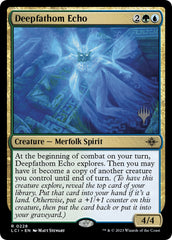 Deepfathom Echo (Promo Pack) [The Lost Caverns of Ixalan Promos] | Chromatic Games