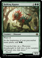 Hulking Raptor (Promo Pack) [The Lost Caverns of Ixalan Promos] | Chromatic Games