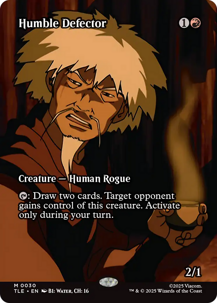 Humble Defector (Borderless) [Avatar: The Last Airbender: Eternal-Legal] | Chromatic Games