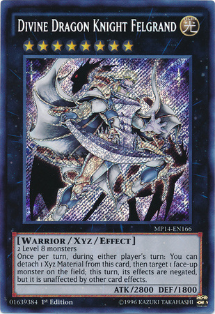 Divine Dragon Knight Felgrand [MP14-EN166] Secret Rare | Chromatic Games