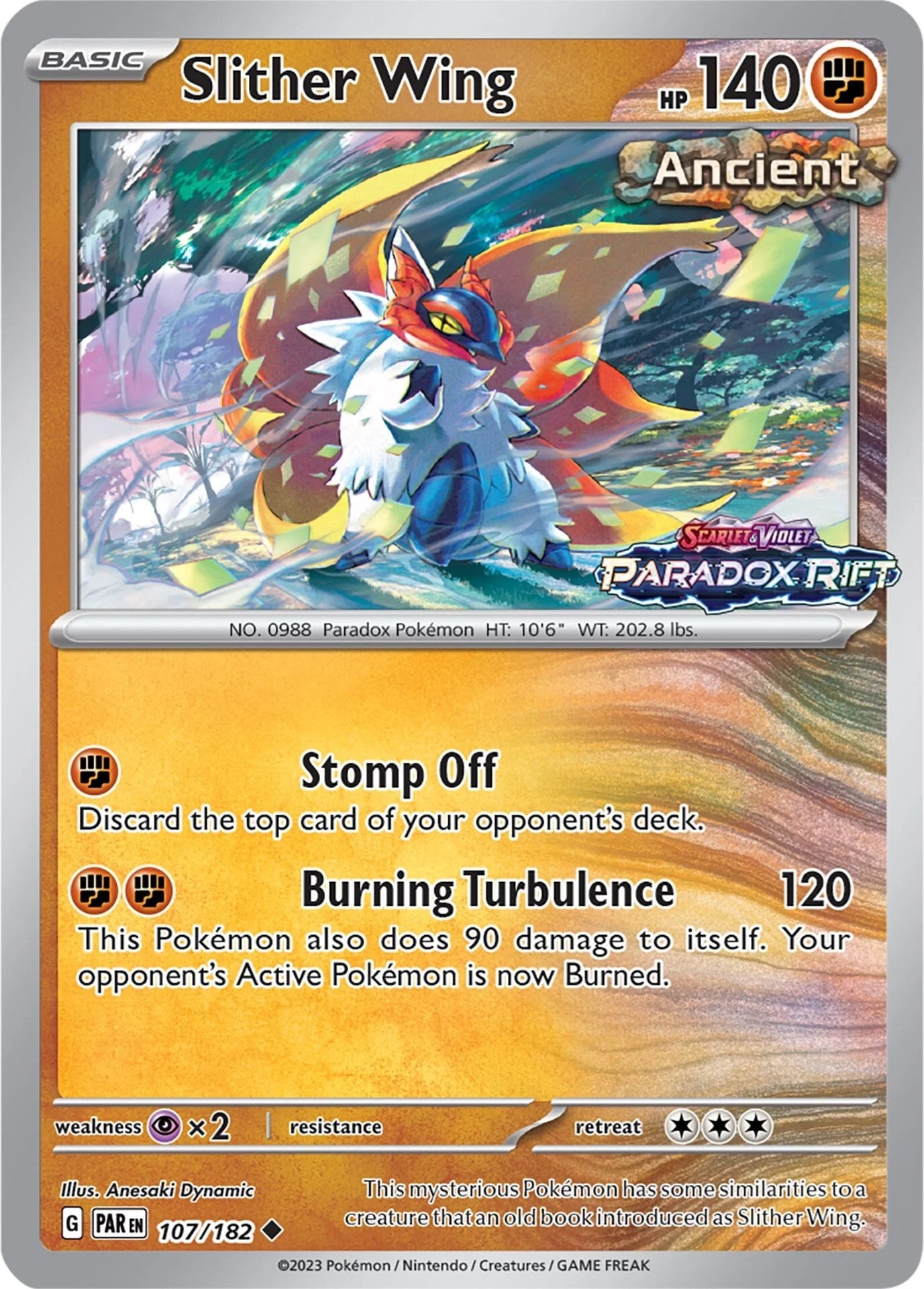 Slither Wing (107/182) (Store Exclusive Promo) [Miscellaneous Cards] | Chromatic Games