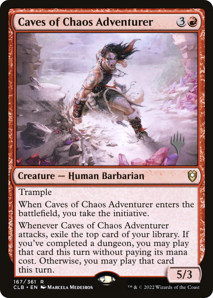 Caves of Chaos Adventurer (Promo Pack) [The Lost Caverns of Ixalan Promos] | Chromatic Games