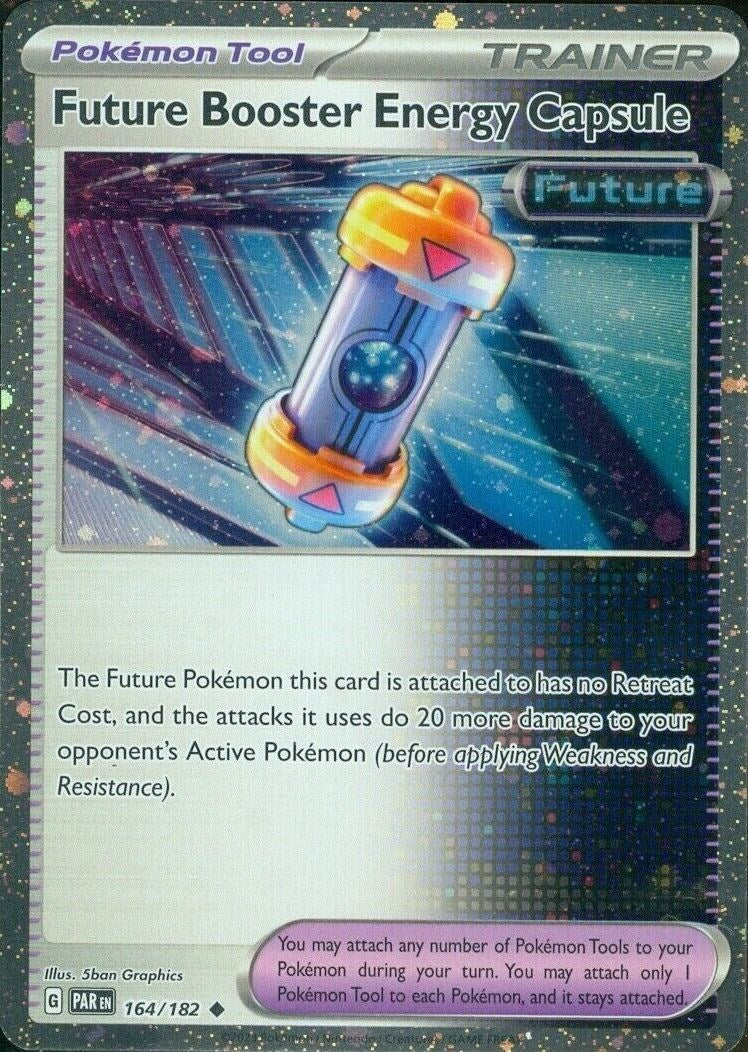 Future Booster Energy Capsule (164/182) (Cosmos Holo) [Scarlet & Violet: Paradox Rift] | Chromatic Games