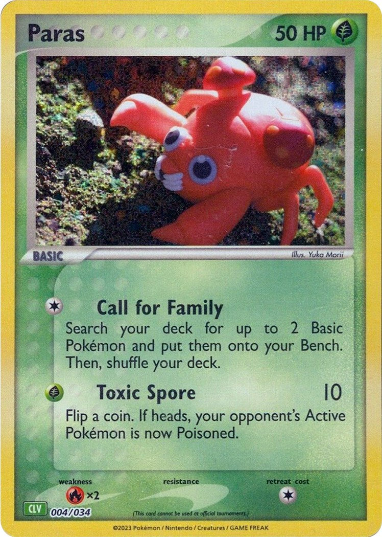 Paras [Trading Card Game Classic] | Chromatic Games