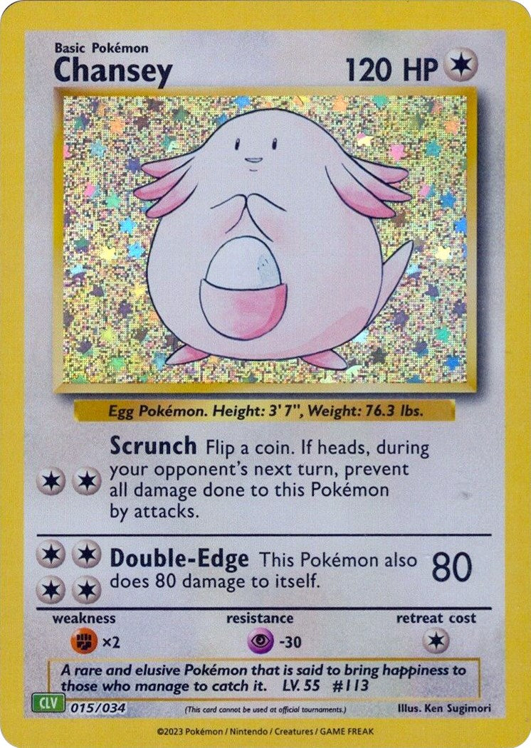 Chansey [Trading Card Game Classic] | Chromatic Games