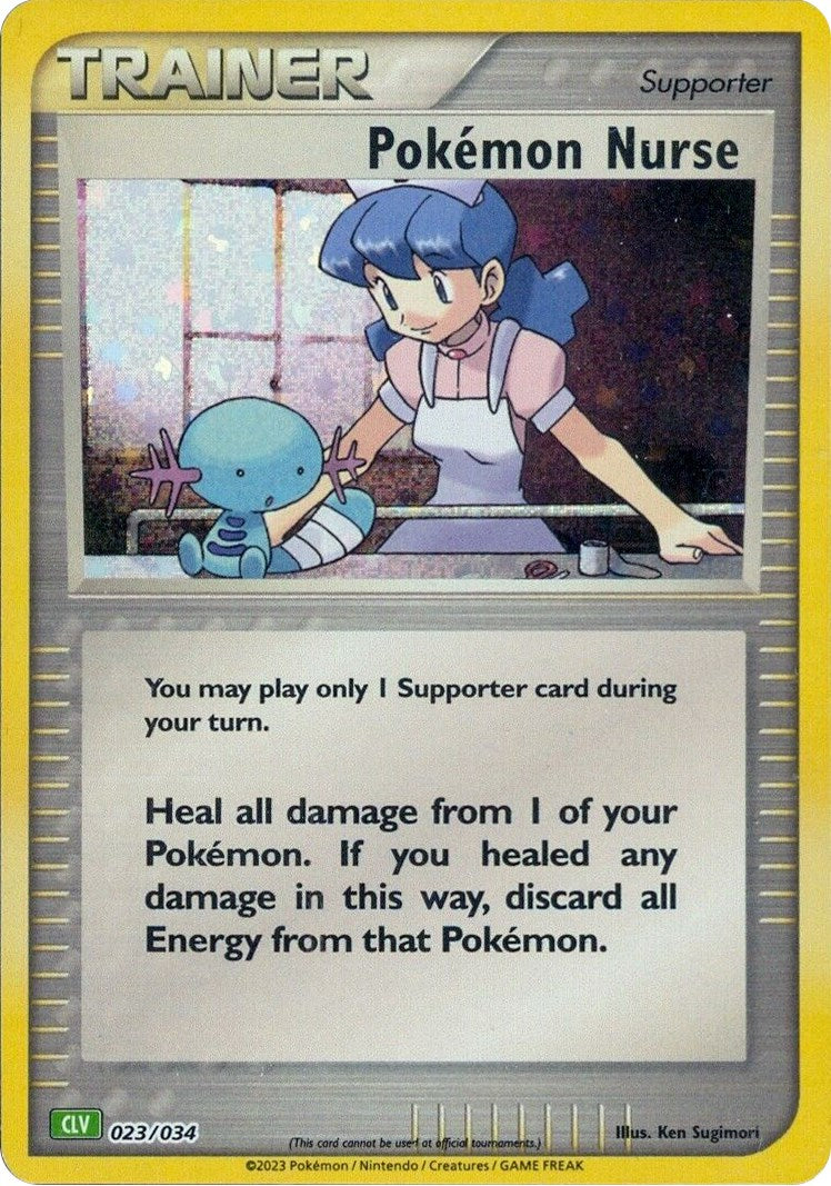 Pokemon Nurse (023/034) [Trading Card Game Classic] | Chromatic Games