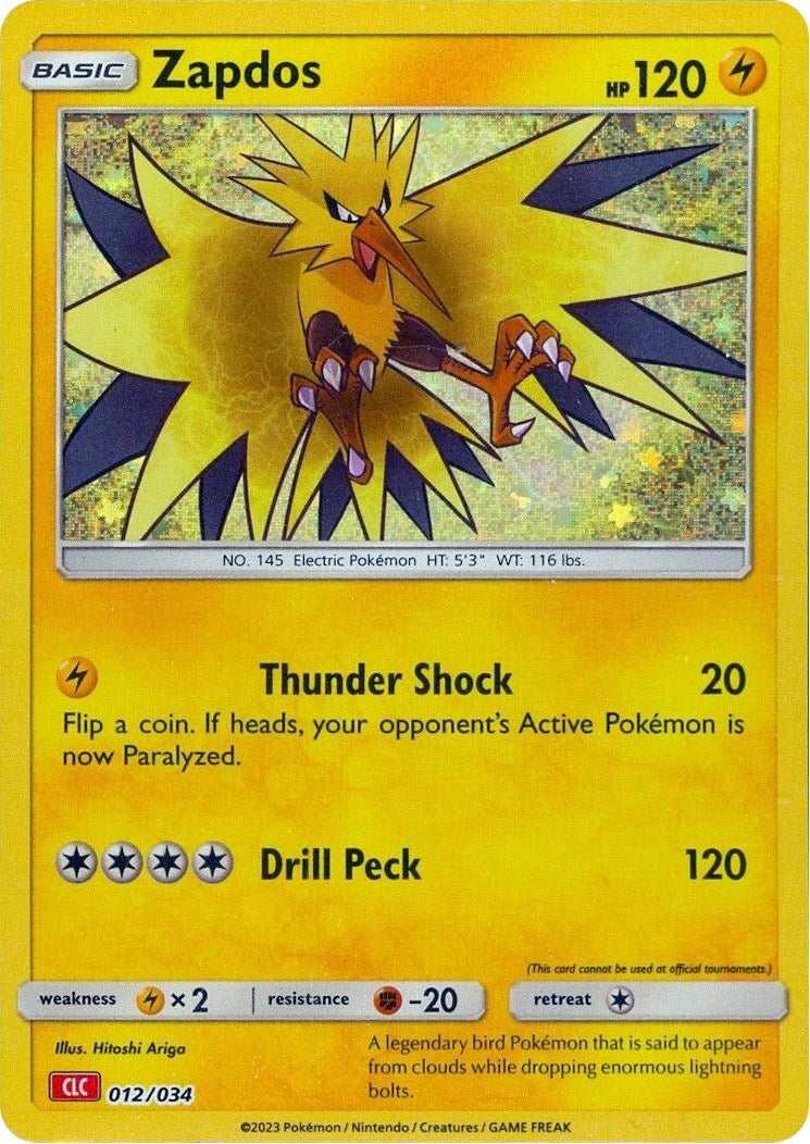 Zapdos [Trading Card Game Classic] | Chromatic Games