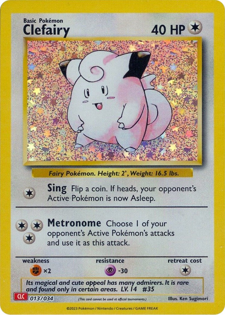 Clefairy [Trading Card Game Classic] | Chromatic Games