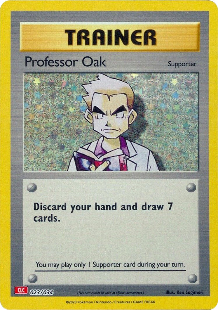 Professor Oak (CLC) [Trading Card Game Classic] | Chromatic Games