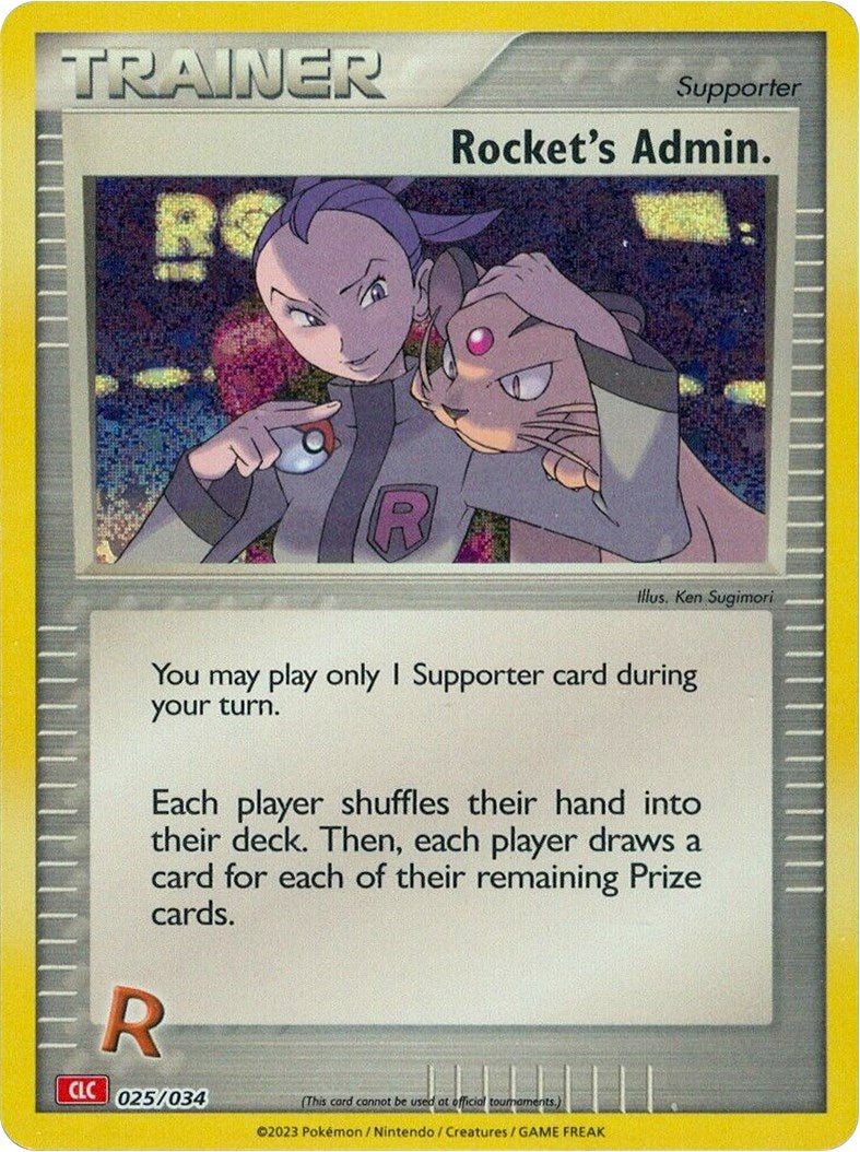 Rocket's Admin. (CLC) [Trading Card Game Classic] | Chromatic Games