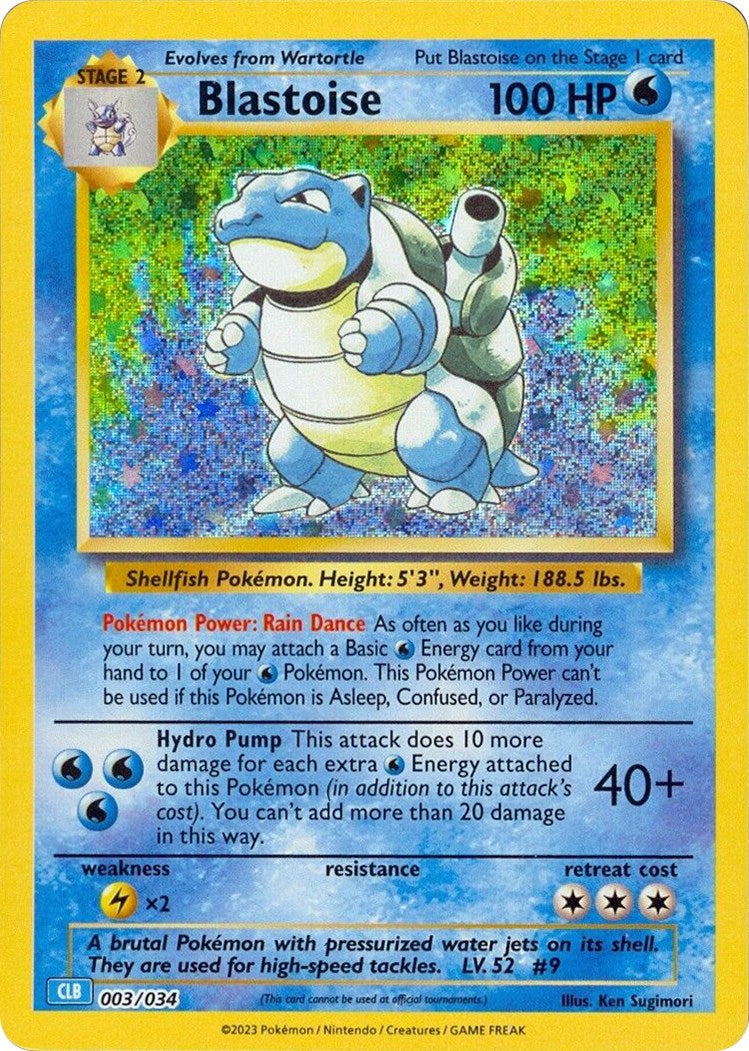 Blastoise [Trading Card Game Classic] | Chromatic Games