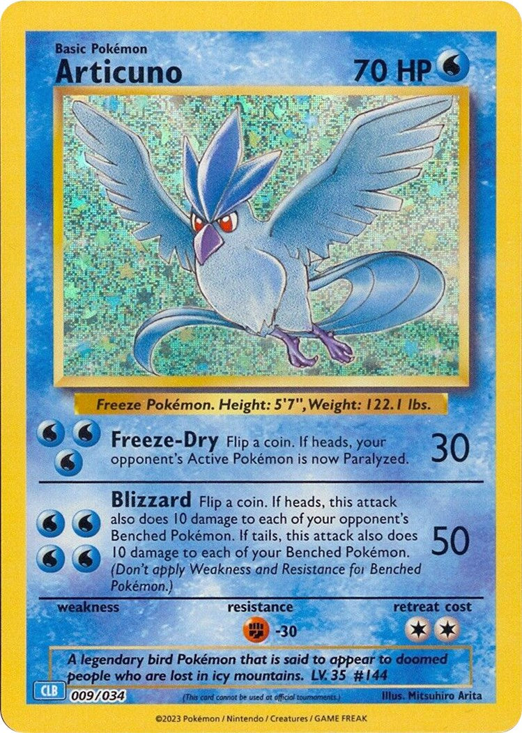 Articuno [Trading Card Game Classic] | Chromatic Games