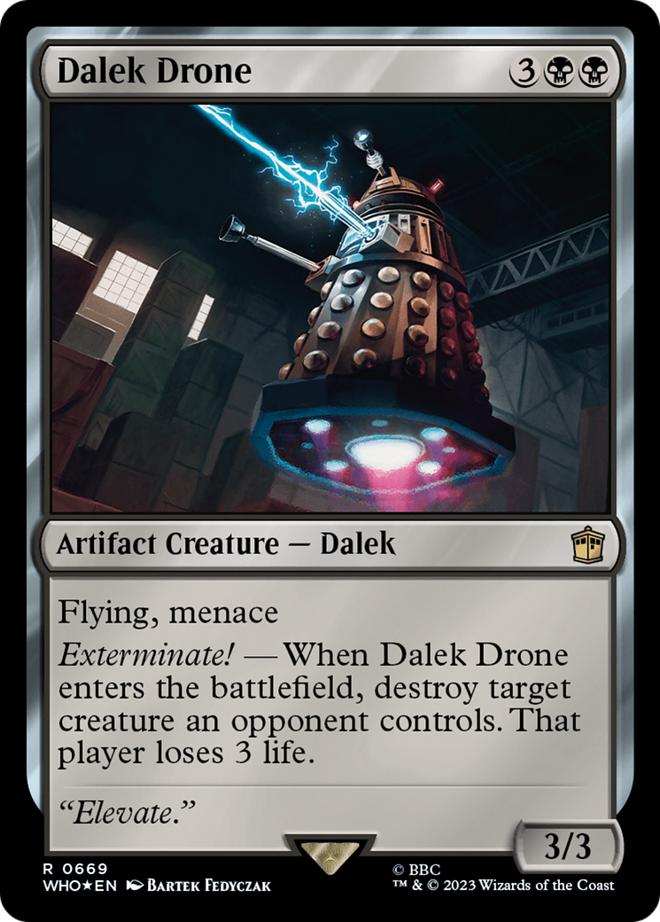 Dalek Drone (Surge Foil) [Doctor Who] | Chromatic Games