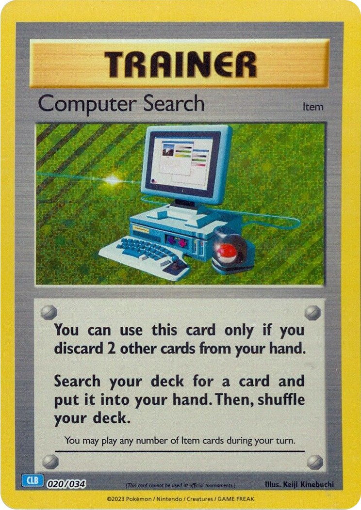 Computer Search (CLB) [Trading Card Game Classic] | Chromatic Games