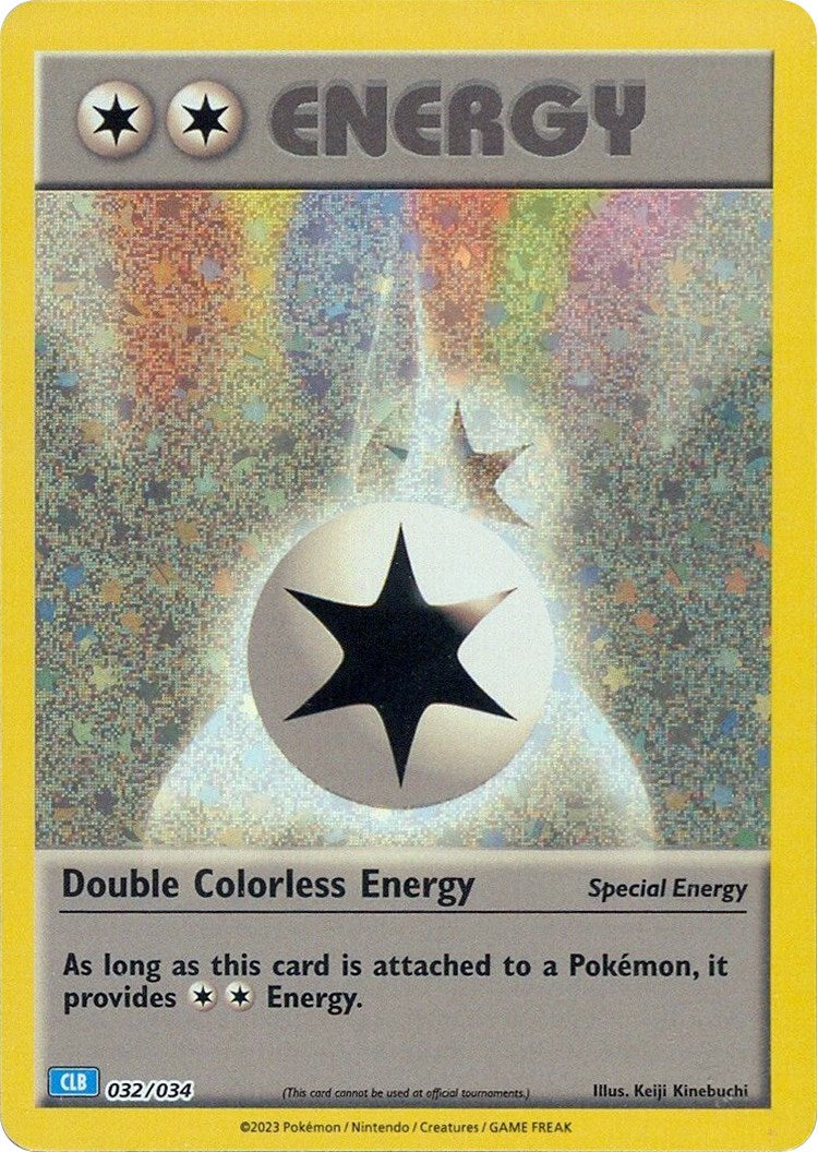 Double Colorless Energy (CLB) [Trading Card Game Classic] | Chromatic Games