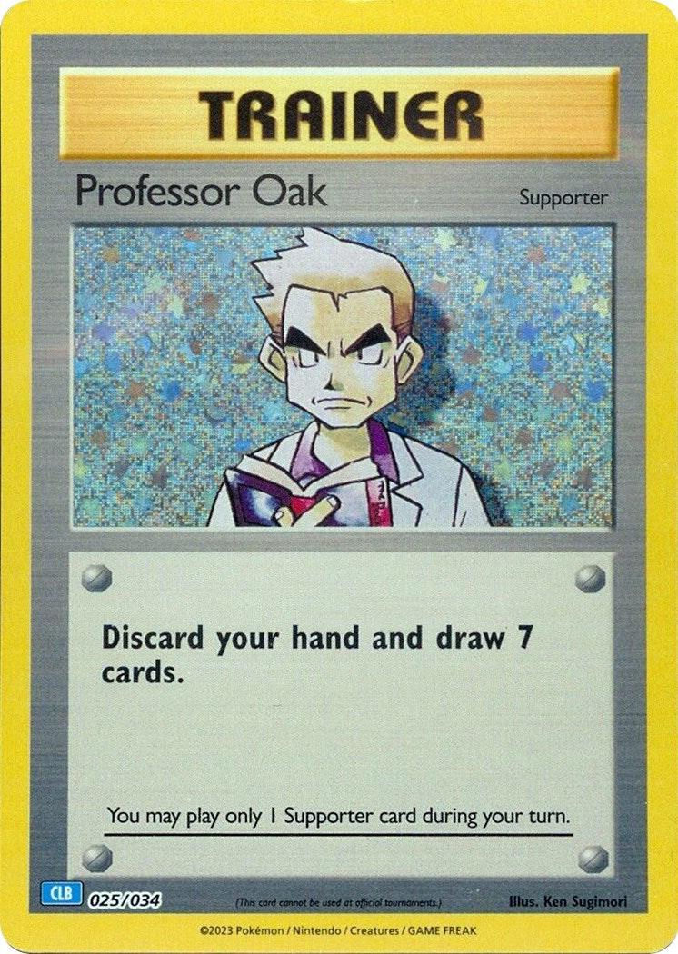 Professor Oak (CLB) [Trading Card Game Classic] | Chromatic Games