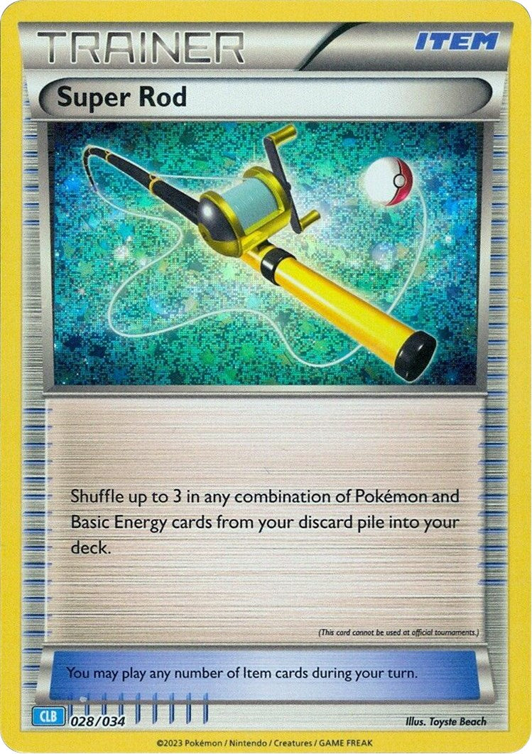 Super Rod (CLB) [Trading Card Game Classic] | Chromatic Games
