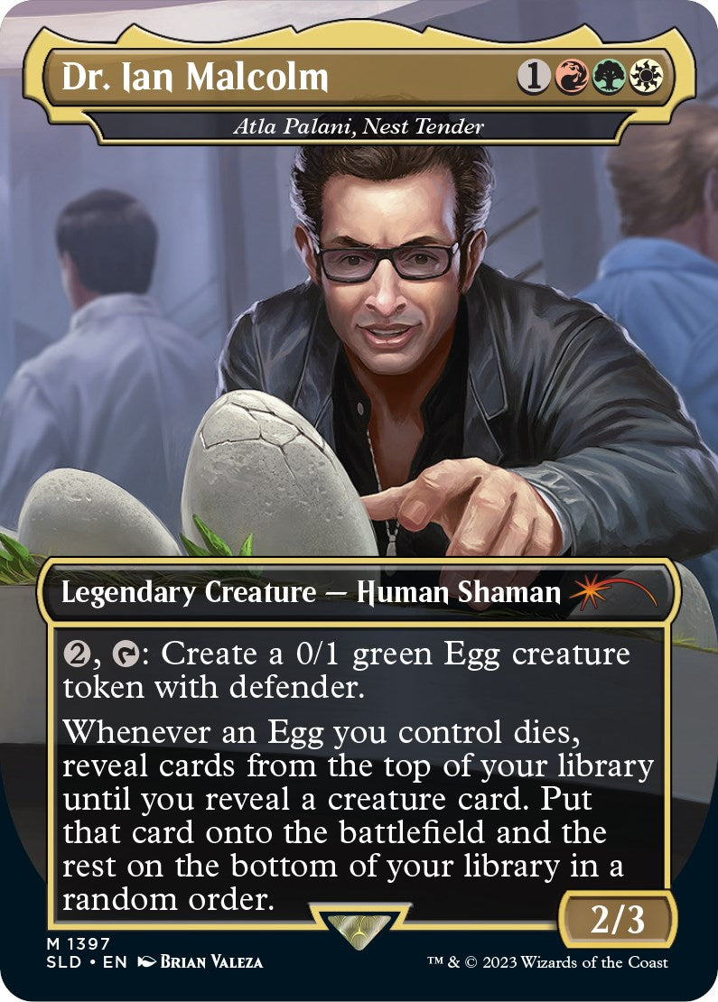 Dr. Ian Malcolm - Atla Palani, Nest Tender [Secret Lair Drop Series] | Chromatic Games