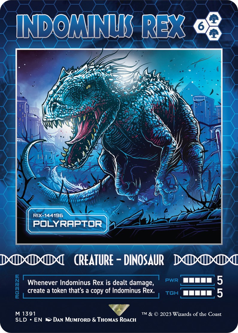 Indominus Rex - Polyraptor [Secret Lair Drop Series] | Chromatic Games