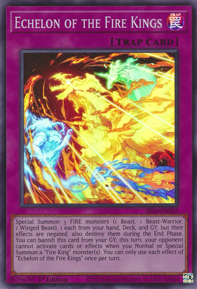 Echelon of the Fire Kings [SR14-EN033] Super Rare | Chromatic Games