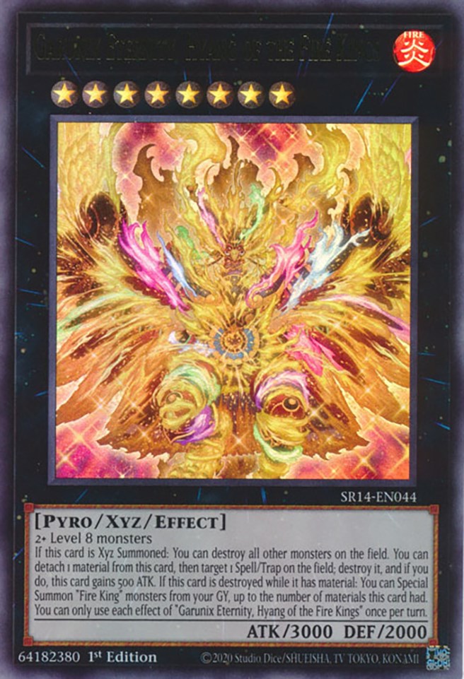 Garunix Eternity, Hyang of the Fire Kings [SR14-EN044] Ultra Rare | Chromatic Games