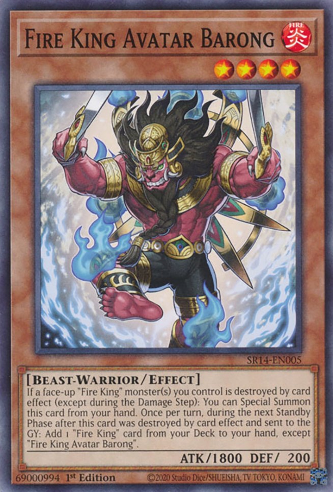 Fire King Avatar Barong [SR14-EN005] Common | Chromatic Games