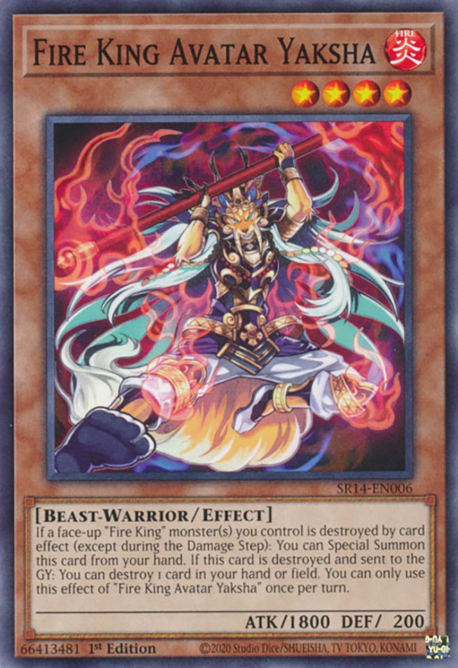 Fire King Avatar Yaksha [SR14-EN006] Common | Chromatic Games