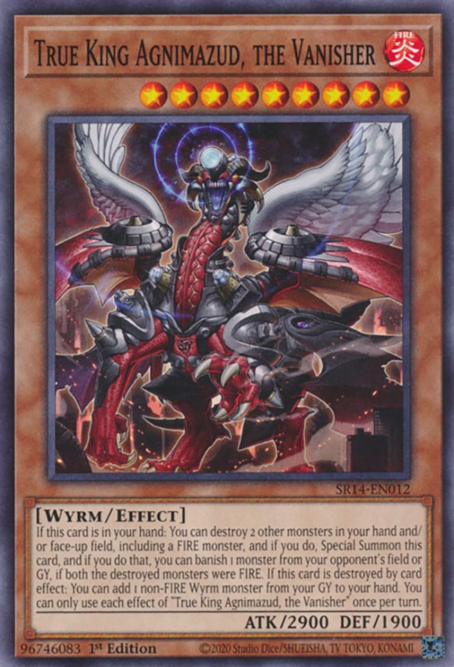 True King Agnimazud, the Vanisher [SR14-EN012] Common | Chromatic Games