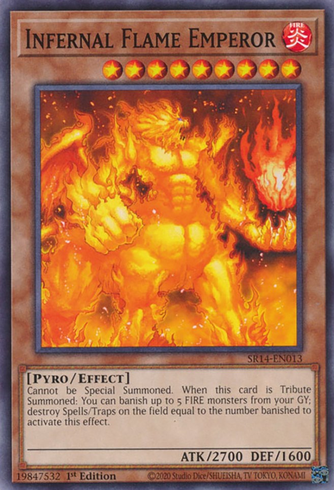 Infernal Flame Emperor [SR14-EN013] Common | Chromatic Games