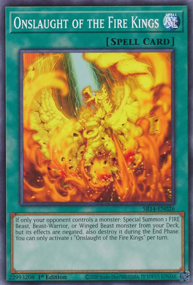 Onslaught of the Fire Kings [SR14-EN026] Common | Chromatic Games