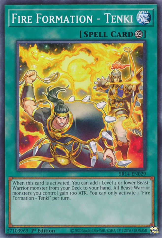 Fire Formation - Tenki [SR14-EN029] Common | Chromatic Games