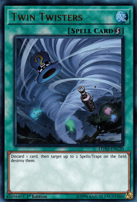 Twin Twisters [LEHD-ENC20] Ultra Rare | Chromatic Games