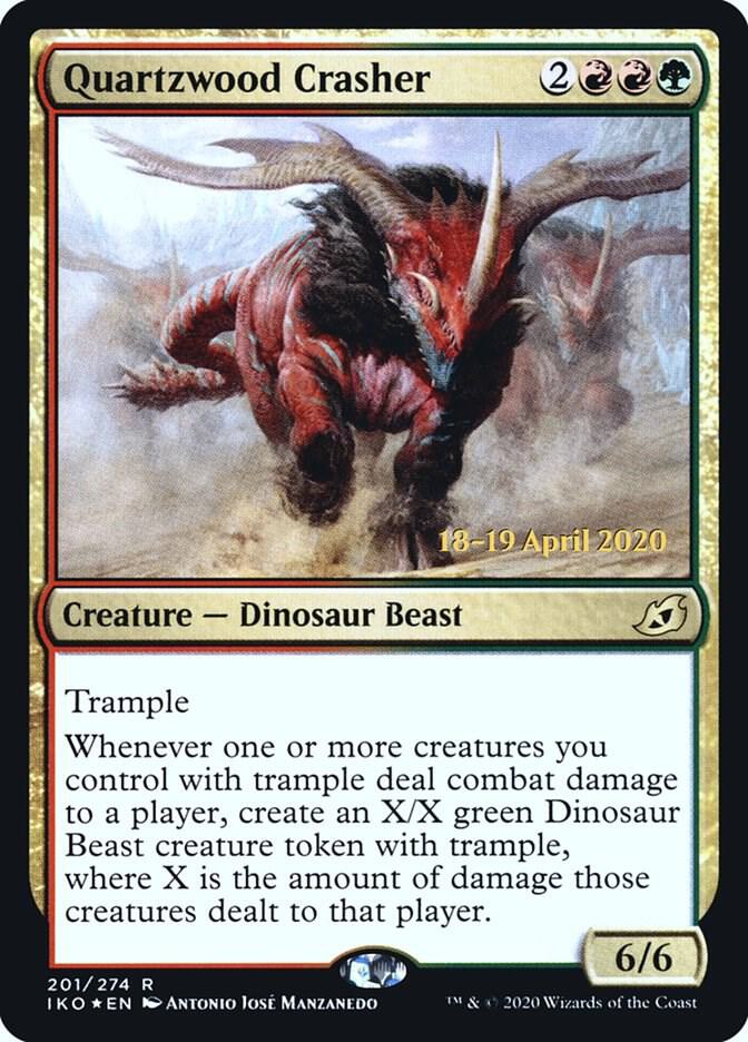 Quartzwood Crasher 201s/137 (Prerelease Cards)  - Foil | Chromatic Games
