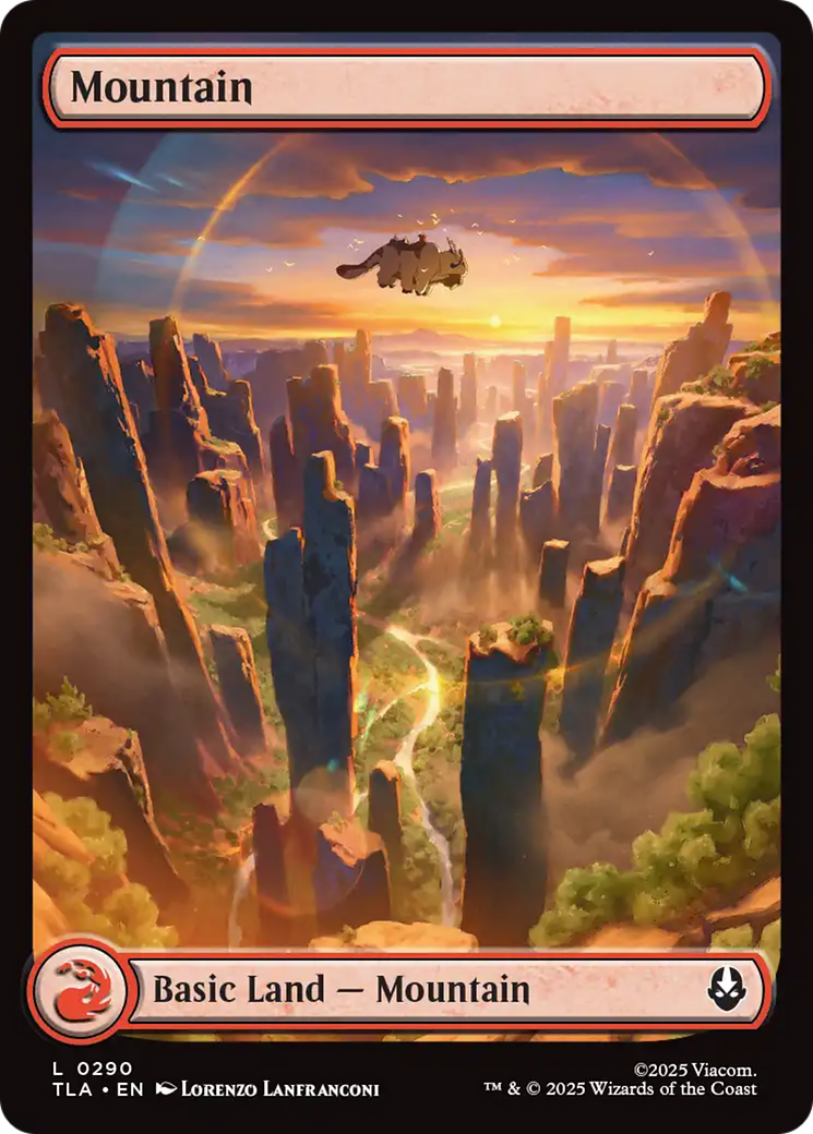 Mountain (290) [Avatar: The Last Airbender] | Chromatic Games