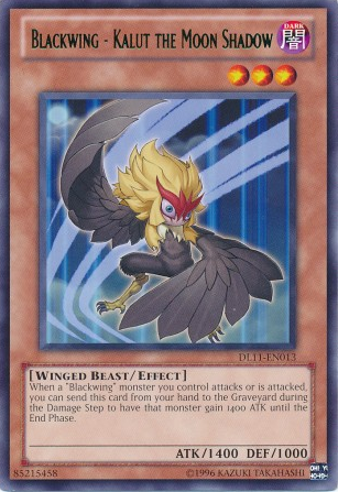 Blackwing - Kalut the Moon Shadow (Green) [DL11-EN013] Rare | Chromatic Games