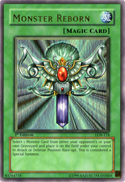 Monster Reborn [LOB-118] Ultra Rare | Chromatic Games