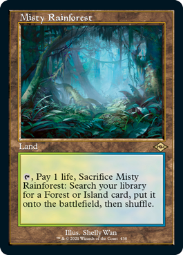 Misty Rainforest (Retro) [Modern Horizons 2] | Chromatic Games