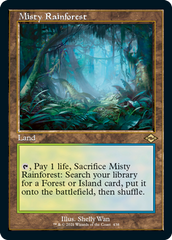 Misty Rainforest (Retro) [Modern Horizons 2] | Chromatic Games
