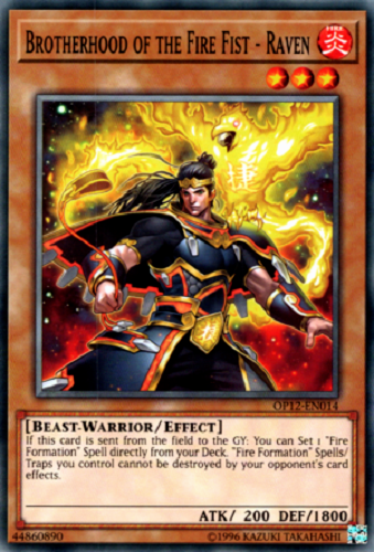 Brotherhood of the Fire Fist - Raven [OP12-EN014] Common | Chromatic Games