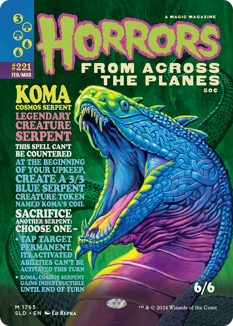 Koma, Cosmos Serpent [Secret Lair Drop Series] | Chromatic Games