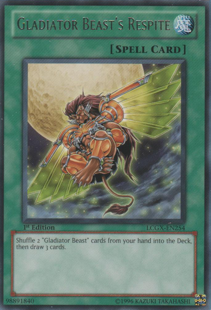 Gladiator Beast's Respite [LCGX-EN254] Rare | Chromatic Games