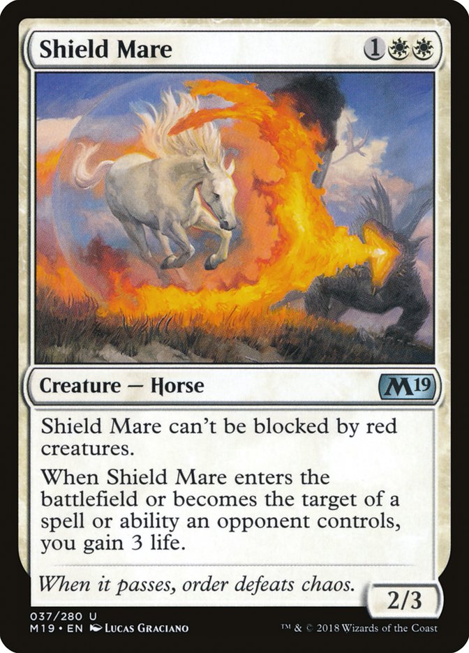Shield Mare 37/280 (Core Set 2019)  | Chromatic Games