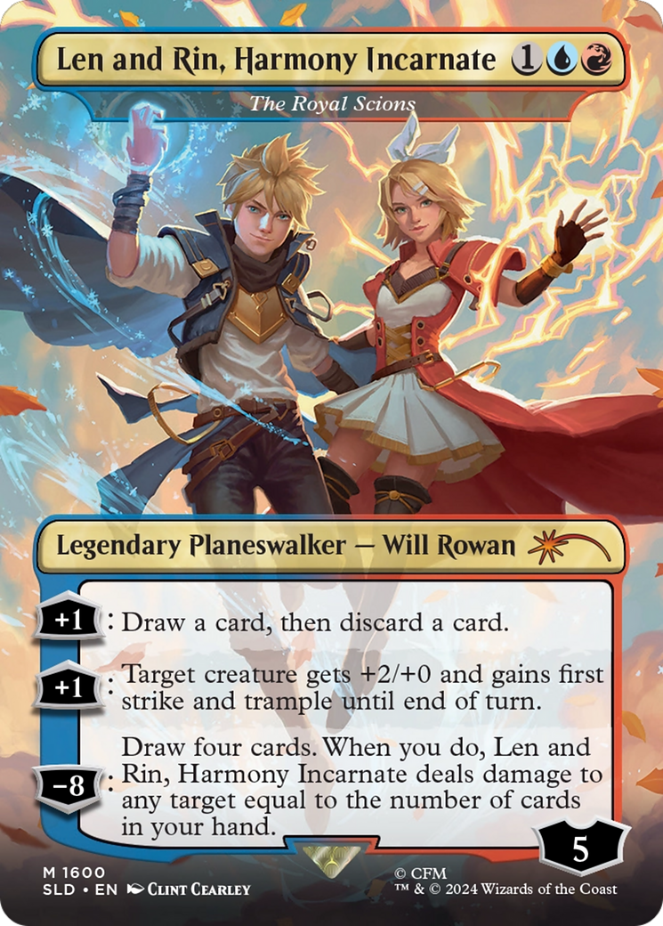 Len and Rin, Harmony Incarnate - The Royal Scions [Secret Lair Drop Series] | Chromatic Games