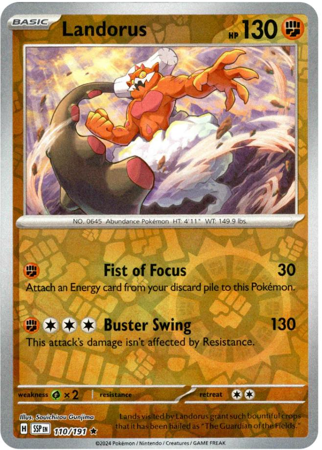 Landorus (110/191) [Scarlet & Violet: Surging Sparks] | Chromatic Games