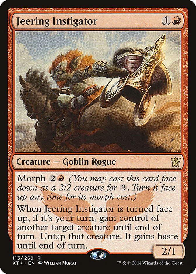 Jeering Instigator 113 (Khans of Tarkir)  | Chromatic Games
