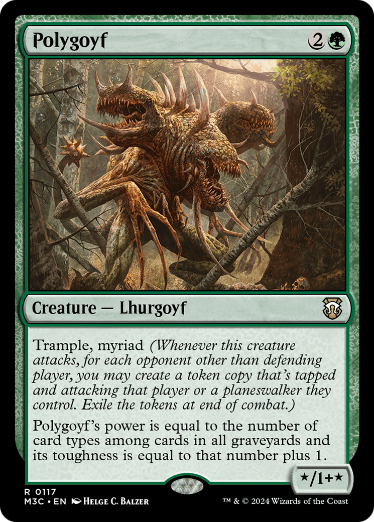 Polygoyf [Modern Horizons 3 Commander] | Chromatic Games