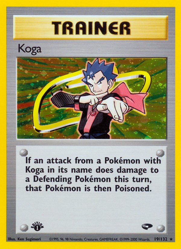 Koga (19/132) [Gym Challenge 1st Edition] | Chromatic Games