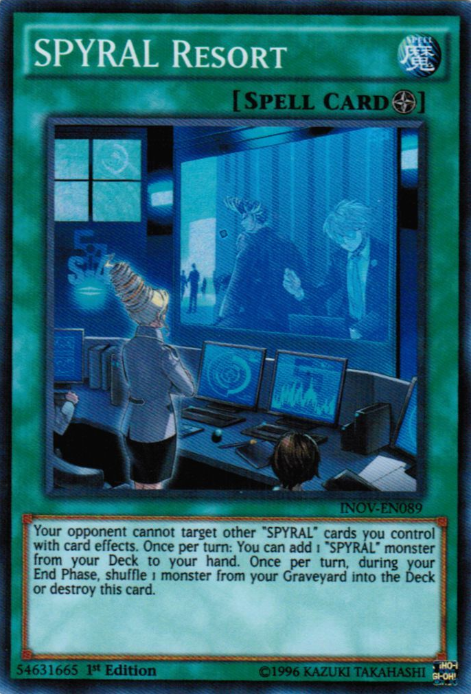 Spyral Resort [INOV-EN089] Super Rare | Chromatic Games